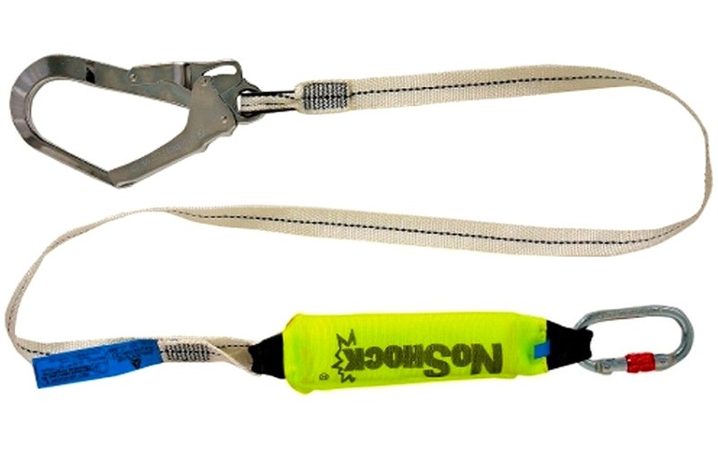 Single Lanyard with Shock Absorber