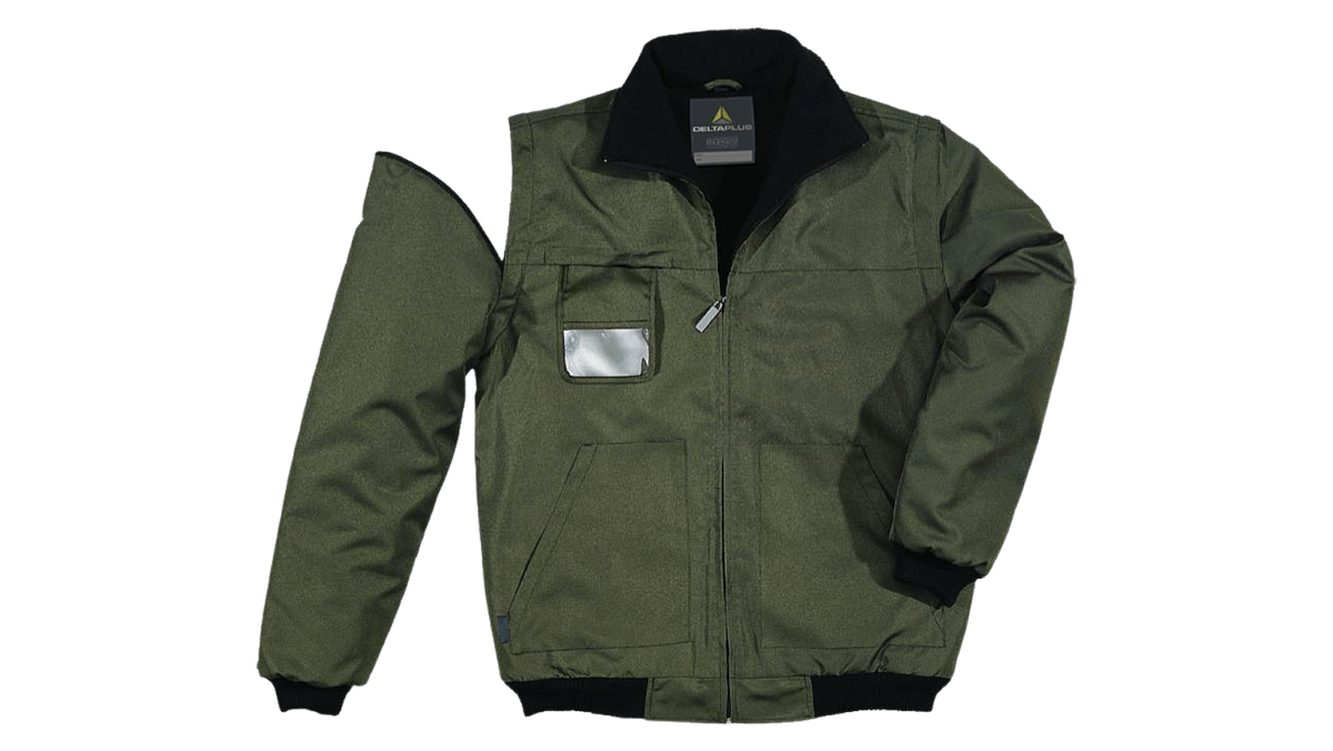 Reno Bomber Jacket Removable Sleeves & Badge Holder